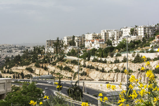 Jerusalem, Blick auf die Neustadt.