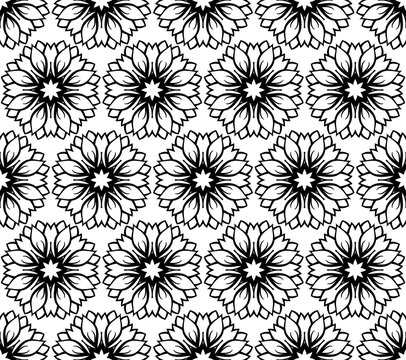 vector floral pattern.