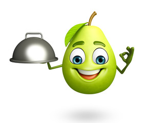 Cartoon character of guava