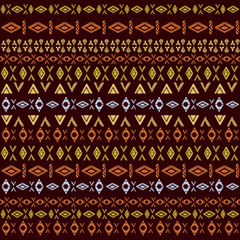 Ethnic tribal pattern