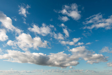 the sky and clouds