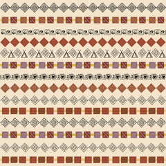 Ethnic american indian tribal pattern