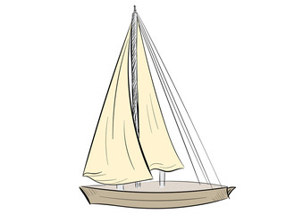 Sailboat sketch