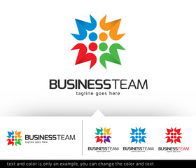 Business Team Logo Template Design Vector