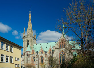 Fototapeta na wymiar St. Elizabeth's Church, Eisenach, Germany