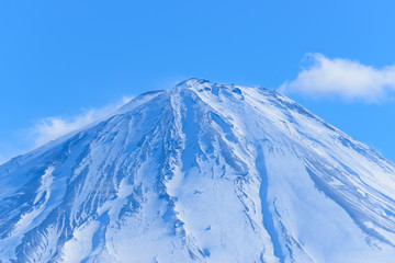 Fototapeta na wymiar Mt.Fuji in winter