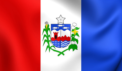 Flag of Alagoas, Brazil. - 89990088