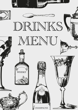 Elegant Vintage DRINKS MENU