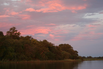 Fototapeta na wymiar Sonnenuntergang Angola