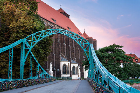 Bridge in Wroclaw