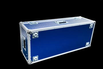 Colorful blue big box.