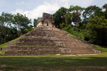 Fototapeta na wymiar Palenque Mayan ruins, Chiapas, Mexico