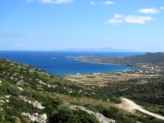 Fototapeta na wymiar view of Antiparos, Cyclades, Greece