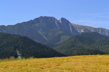 Tatry - widok na Giewont