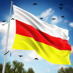Flag of South Ossetia