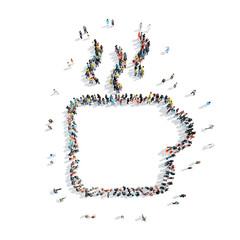 people  shape  cup  coffee