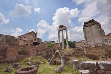 Rome Forum Ruins