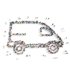 people  shape truck transportation