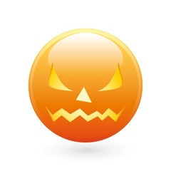Halloween smile icon