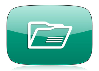 folder green icon