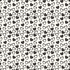 Heart shape  seamless pattern.