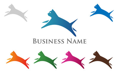 cat, pet,  logo, 