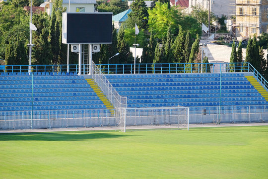 The image of stadium in Sevastopol