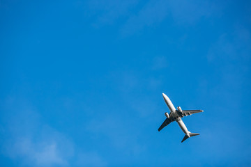 離陸中の飛行機3