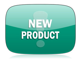 new product green icon