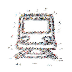 people shape  train cartoon