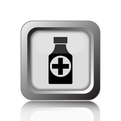 Pills bottle  icon