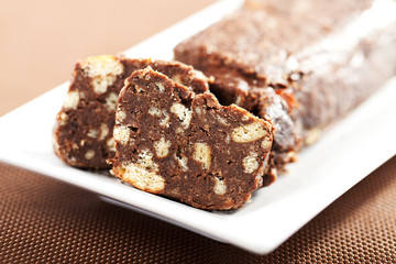 Chocolate salami