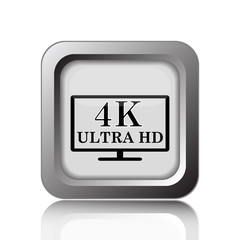 4K ultra HD icon