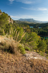 Gobantes, Malaga lake district in Andalusia Spain