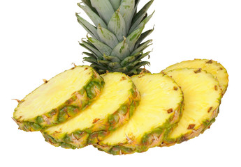 Fresh Sliced Pineapple