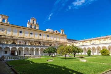 Naklejka premium San Martina Certosa w Neapolu