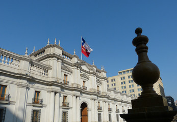 Präsidentenpalast La Moneda in Santiago/Chile