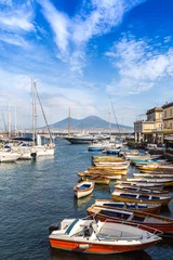 Photo sur Plexiglas Naples Napoli  and mount Vesuvius in  Italy