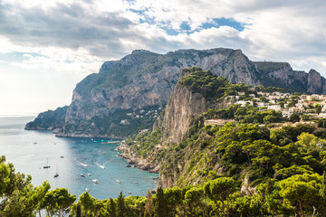 Fototapeta premium Capri island in Italy