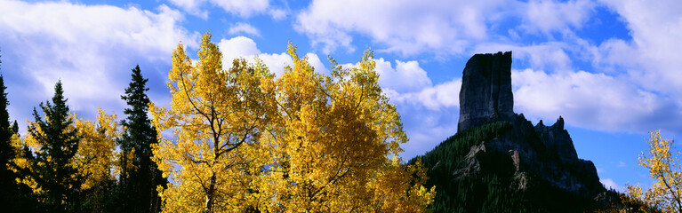 Chimney Peak in Uncompahgre National Forest, Ridgeway, Colorado