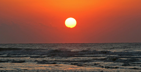 Sunrise Over Atlantic Ocean