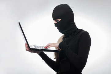 hacking, burglary, theft