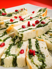 Fish pate with spinach