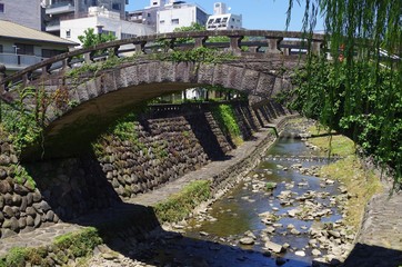 Fototapeta na wymiar 長崎の古町橋