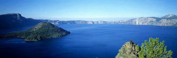 Wizard Island at Crater Lake, Oregon