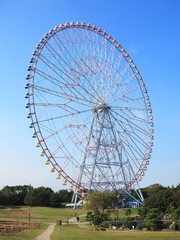 Fototapeta premium 観覧車の全景