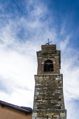 Fototapeta na wymiar Church detail in Tuscany