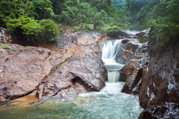 Fototapeta premium Than Mayom Waterfall, Koh Chang, Thailand