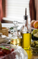Two Bottles of Olive Oil
