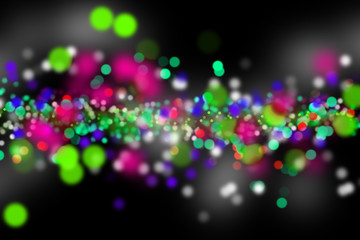 Color bokeh Background Light